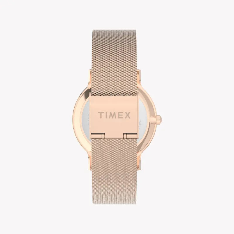 Timex Women's Rose Gold & Pink Watch, Brass Case | Tw2u19000