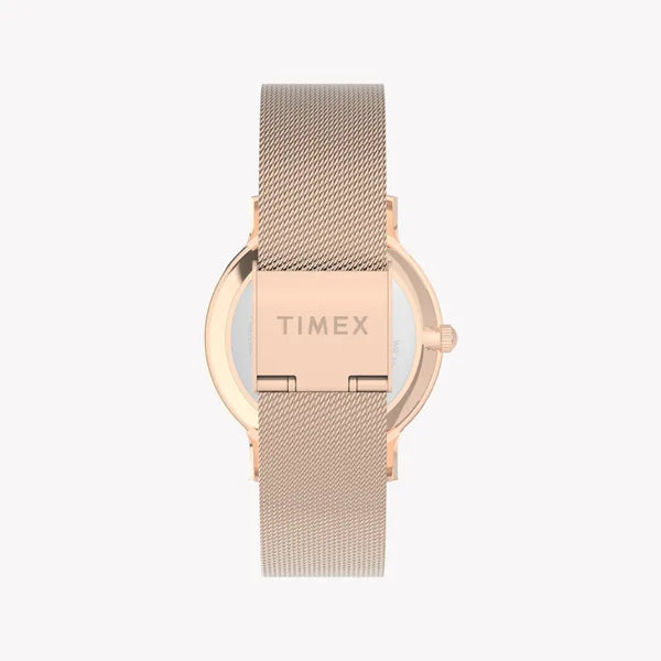 Timex Women's Rose Gold & Pink Watch, Brass Case | Tw2u19000 by i-watch