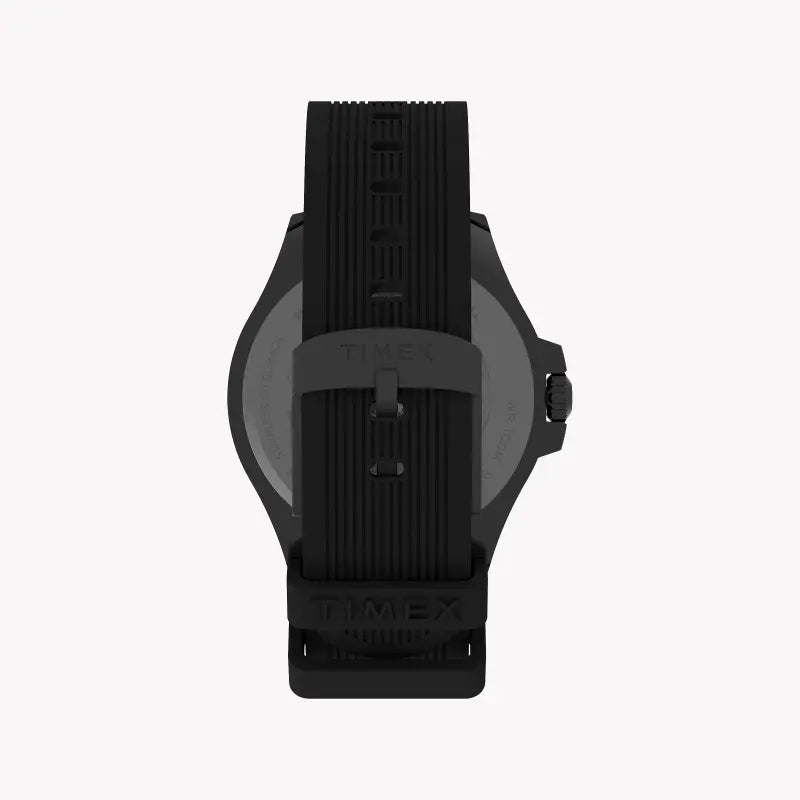 Timex Men's Black Silicone, Gray Dial | Tw2u42000