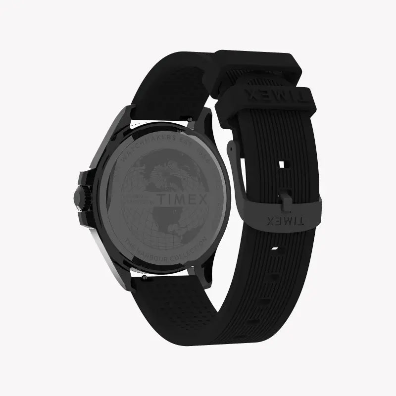 Timex Men's Black Silicone, Gray Dial | Tw2u42000