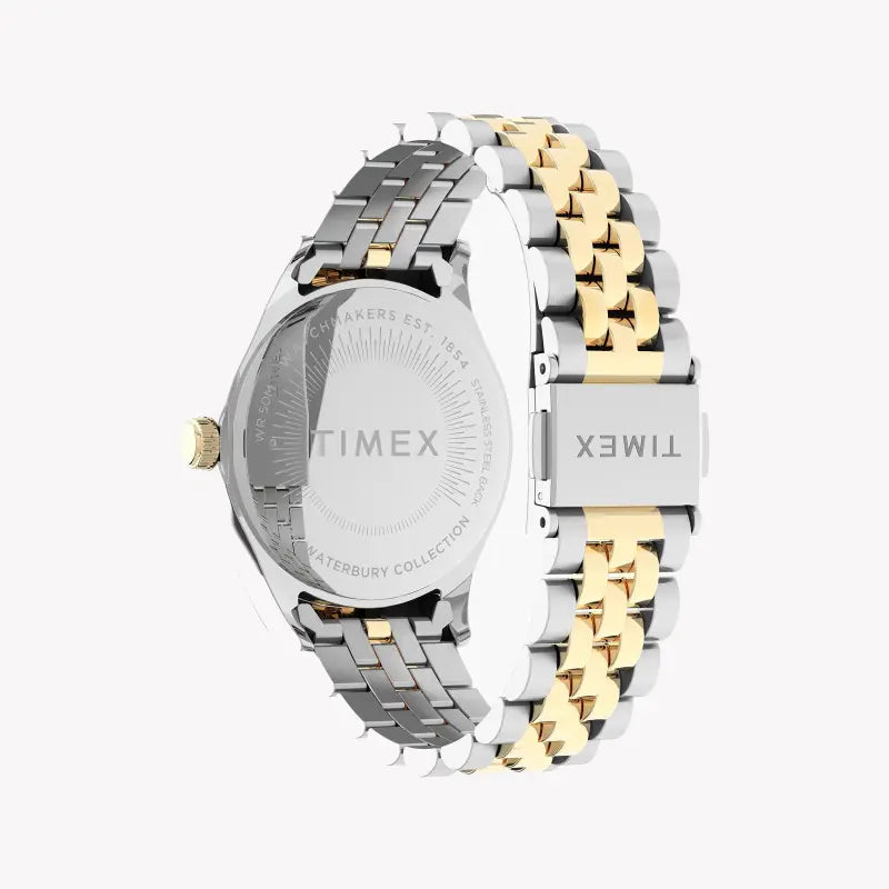 Timex Women's Stainless Steel Watch, Silver Dial | Tw2u53900