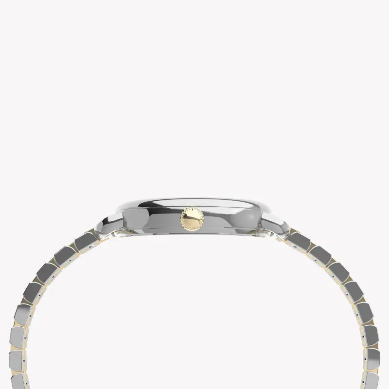 Timex Women's 2t Stainless Steel Watch, White Dial | Tw2u60200