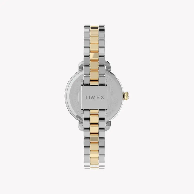 Timex Women's 2T Stainless Steel Watch, White Dial | TW2U60200