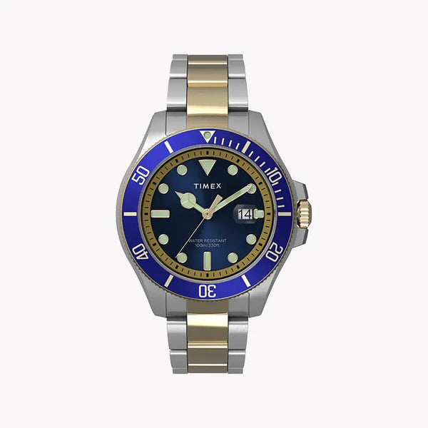 Timex Men's Blue Dial Watch, 2t Stainless Steel | Tw2u71800 by i-watch