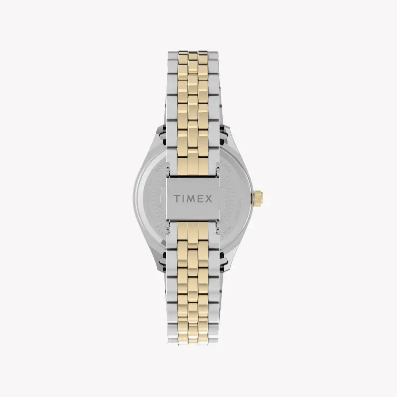 Timex Women's 2t Stainless Steel, Gold Dial | Tw2u78600