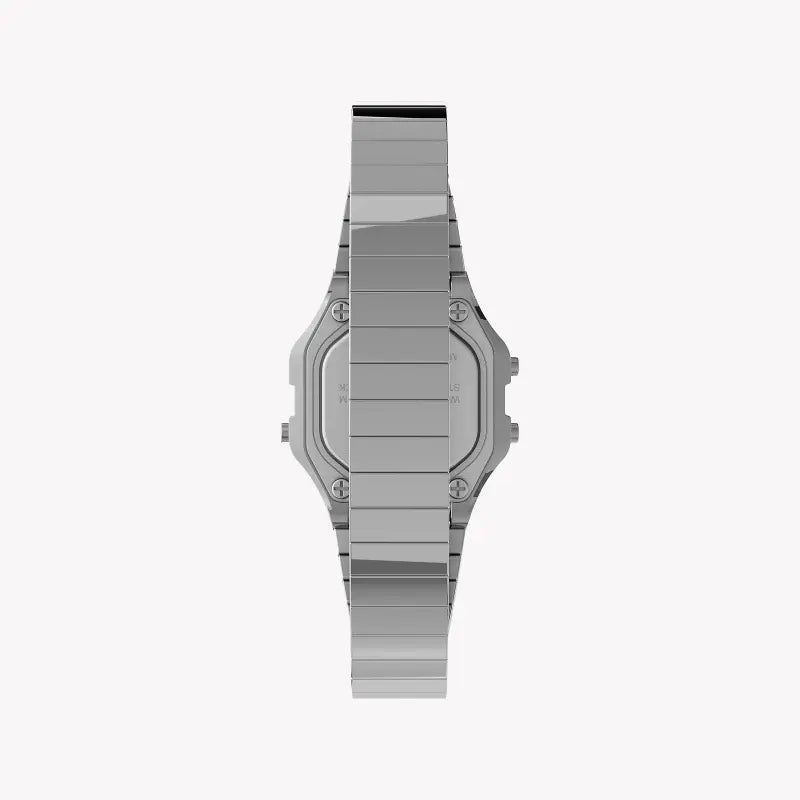 Timex Women's Silver Stainless Steel Watch, Digital Dial | TW2U94200