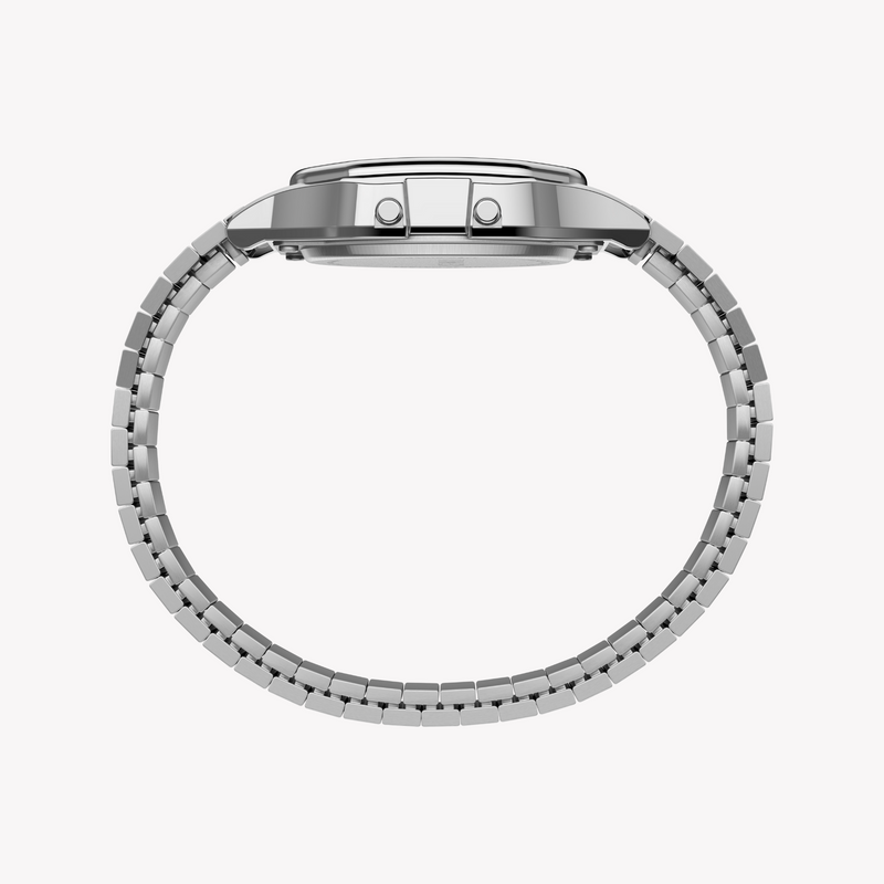 Timex Unisex Silver Stainless Steel Watch, Digital Dial | Tw2r79100 by i-watch