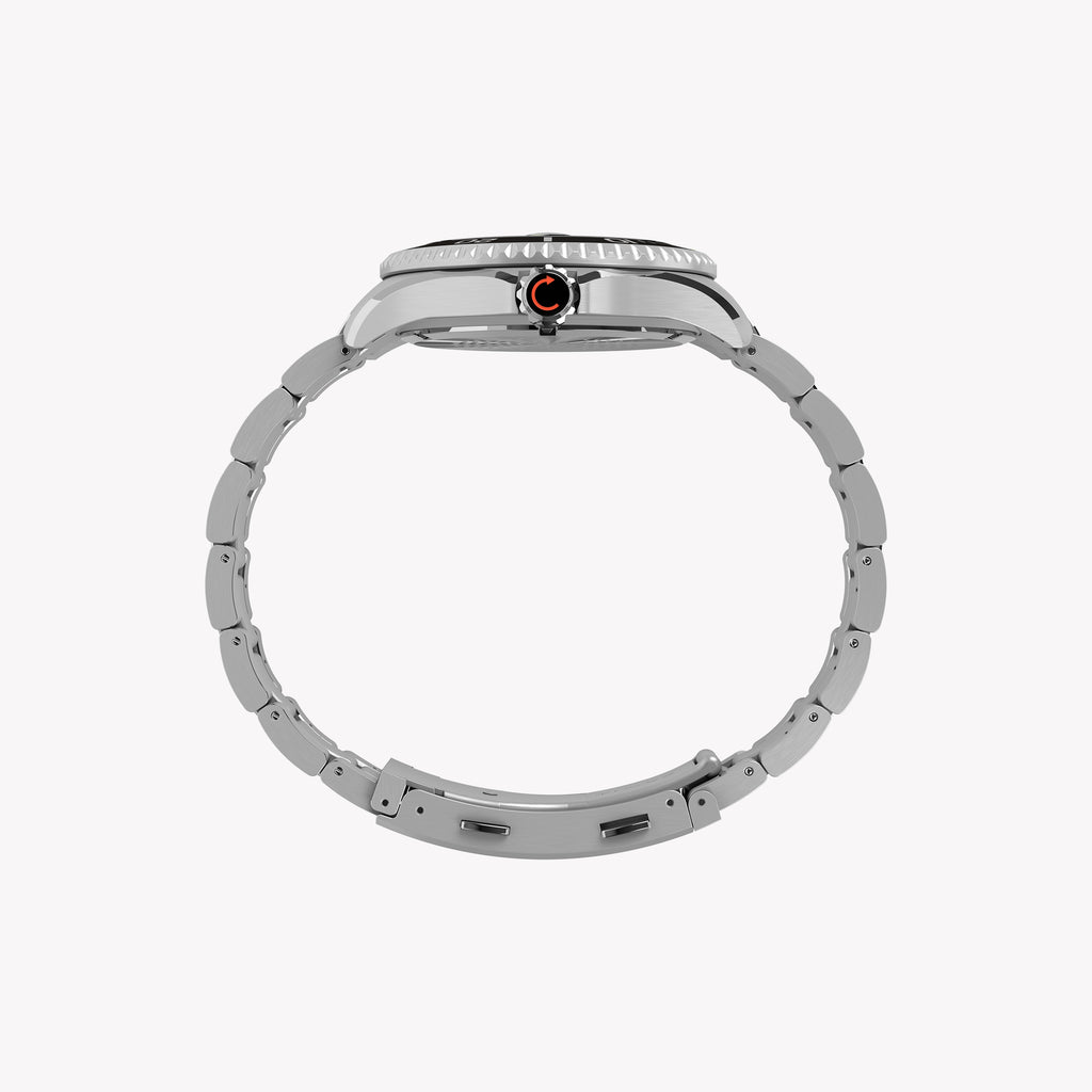 Deep Water Meridian 200 SST Black Dial Bracelet TW2W82000 | Men's Sport Watch