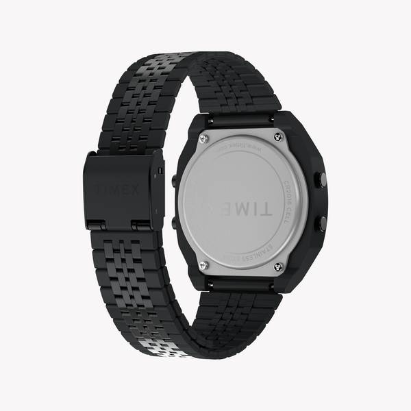 Timex Men's Black Stainless Steel Watch | Model Tw2w91600