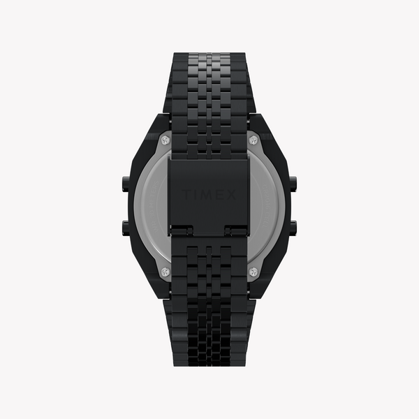 Timex Men's Black Stainless Steel Watch | Model Tw2w91600