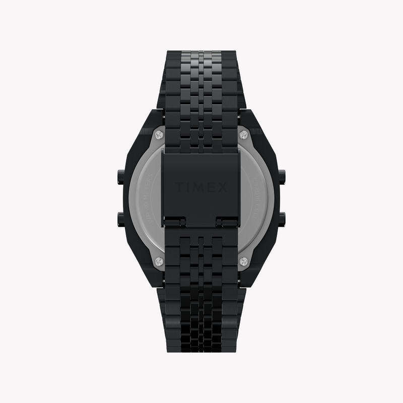 Timex Men's Black Stainless Steel Watch | Model Tw2w91600