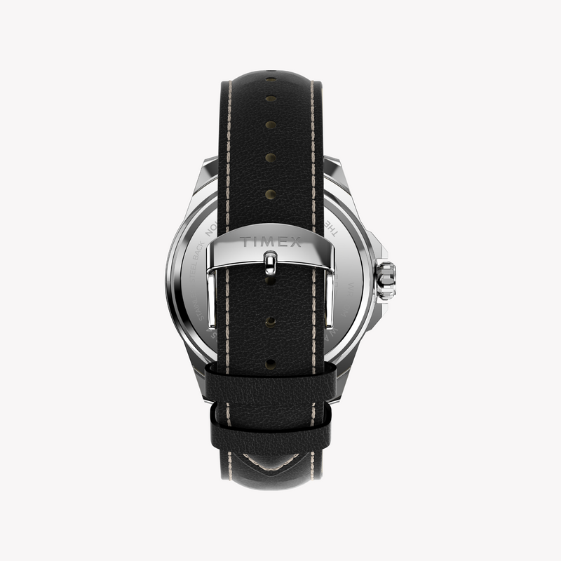 Timex Men's Quartz Watch, Silver/Black | Tw2w92900