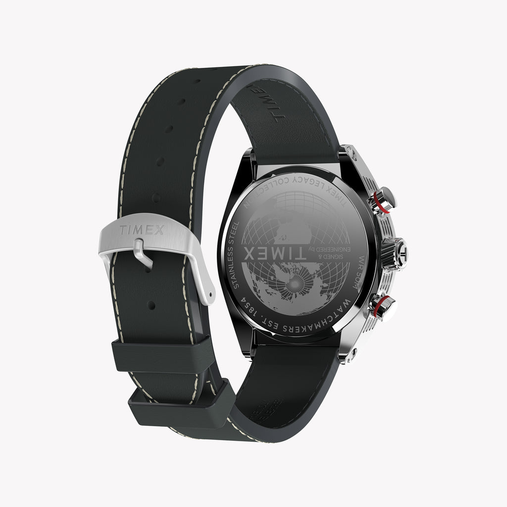 Mens Legacy Tonneau SST Taupe Dial Brown Strap Watch | TW2W93400