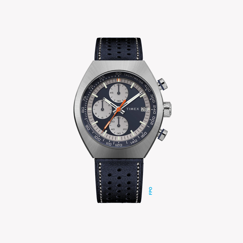 Mens Legacy Tonneau SST Blue Dial Blue Strap Watch TW2W93500 by i-watch