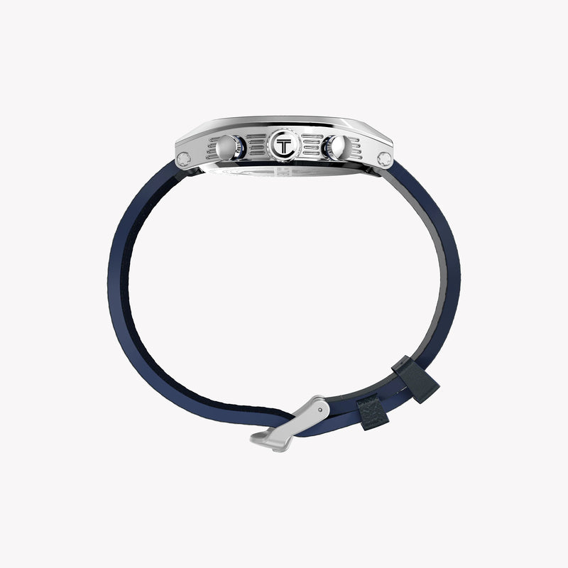 Mens Legacy Tonneau SST Blue Dial Blue Strap Watch TW2W93500 by i-watch