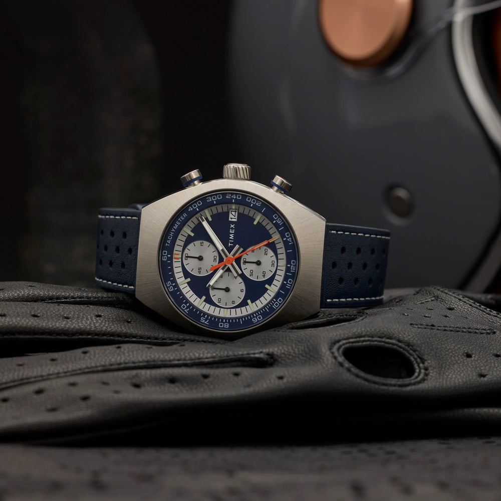 Mens Legacy Tonneau SST Blue Dial Blue Strap Watch TW2W93500 by i-watch