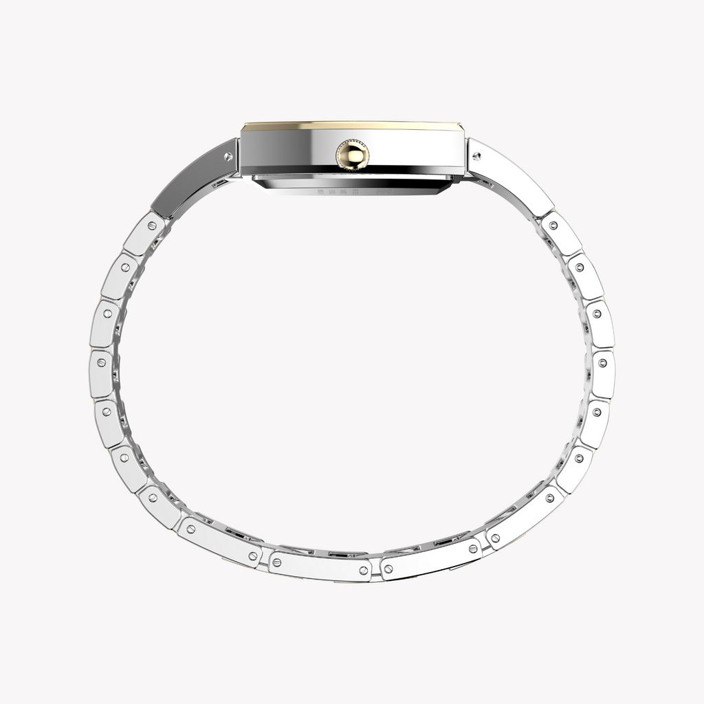 Timex Women's Silver & Gold Watch | Model Tw2w95800