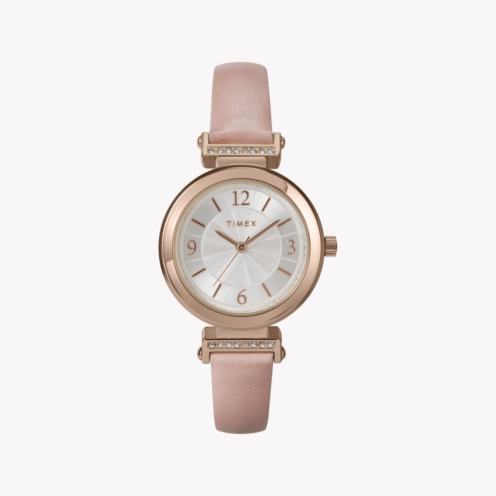 Timex Women's Rose Gold, Pink Leather | Tw2w96300 by i-watch