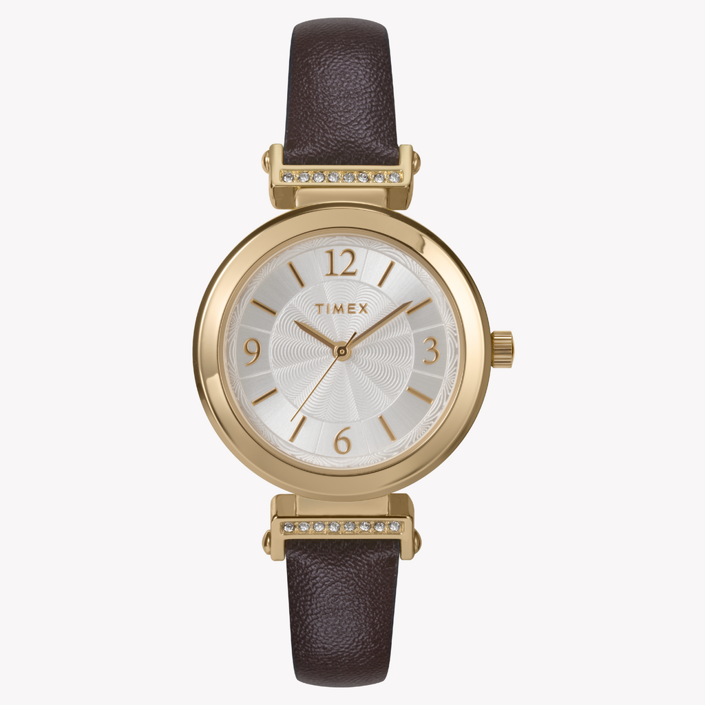 Timex Women's Gold/Black, Silver | Model Tw2w96400