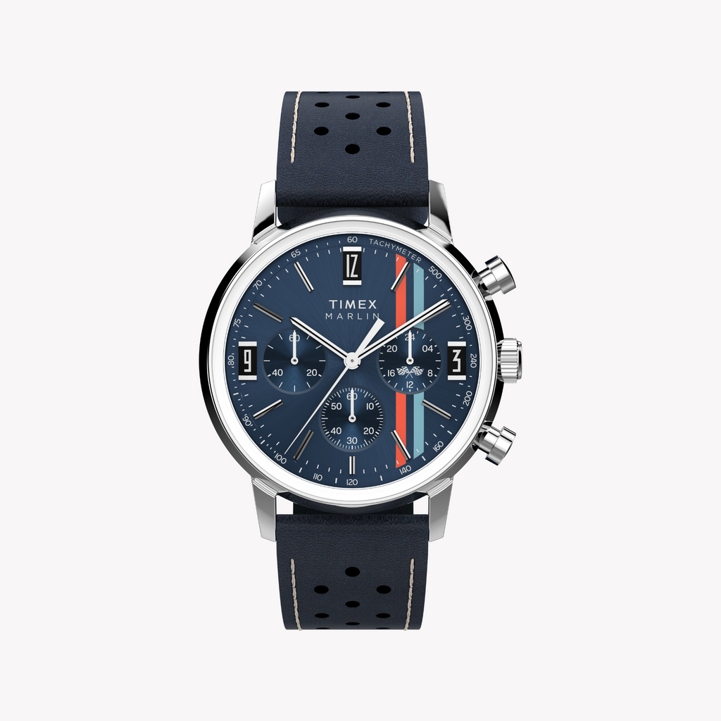Timex Men's Stainless/Blu Watch | Tw2w99000