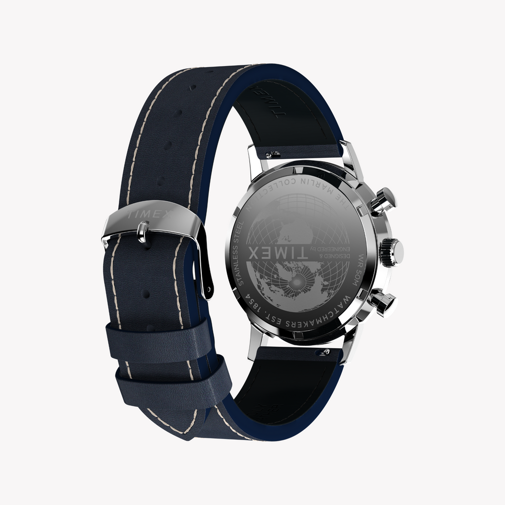 Timex Men's Stainless/Blu Watch | Tw2w99000