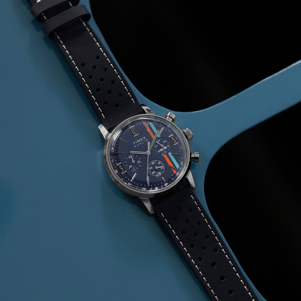 Timex Men's Stainless/Blu Watch | Tw2w99000