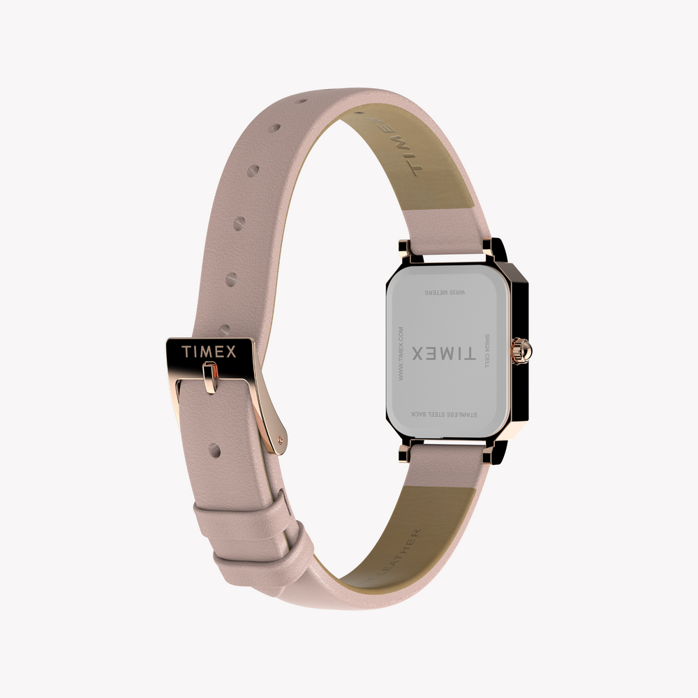 Timex Women's Rose Gold/Pink Leather Watch | Tw2y01100 by i-watch