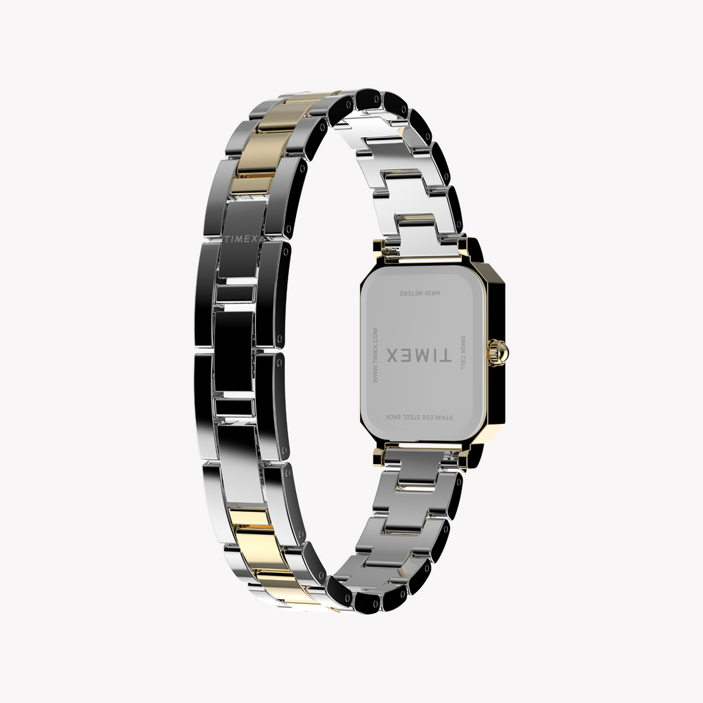 Timex Women's Silver/Gold Alloy Watch | Tw2y01300 by i-watch