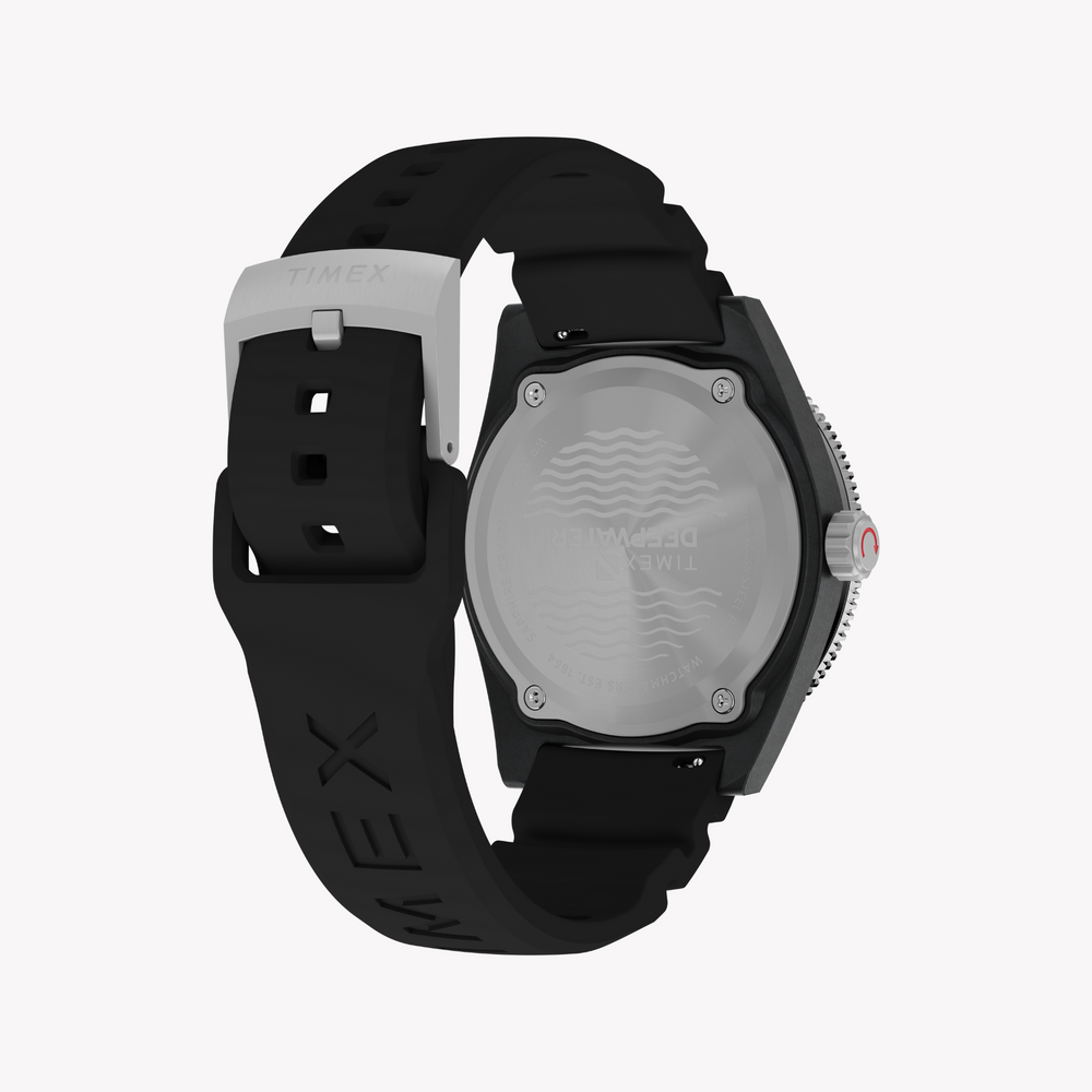 Timex Men's Black Resin Watch, Black/Black | Tw2y02200 by i-watch