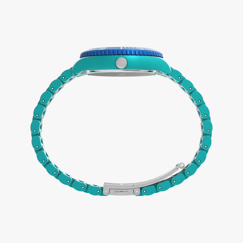 Timex Women's Green Ocean Plastic Watch | Tw2y04700