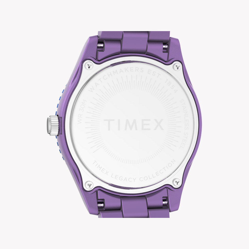 Timex Women's Purple Watch, Tide Ocean Plastic | Tw2y04800