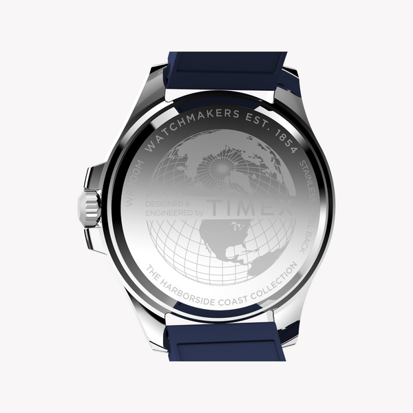 Timex Men's Silver/Blue Watch | Tw2y05000