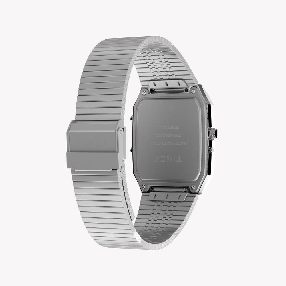 Timex Men's Silver Stainless Steel Watch | Tw2y05900