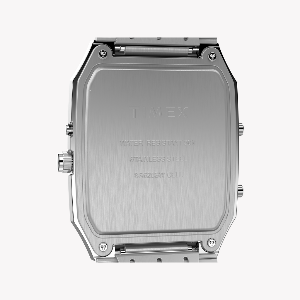 Timex Men's Silver Stainless Steel Watch | Tw2y05900