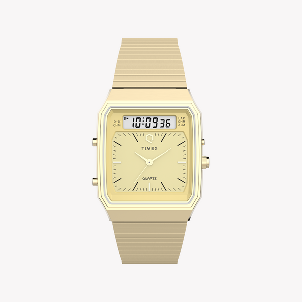 Timex Men's Gold Stainless Steel | Model Tw2y06000