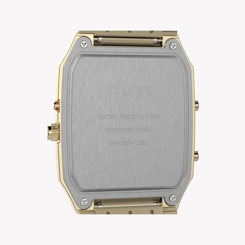 Timex Men's Gold Stainless Steel | Model Tw2y06000