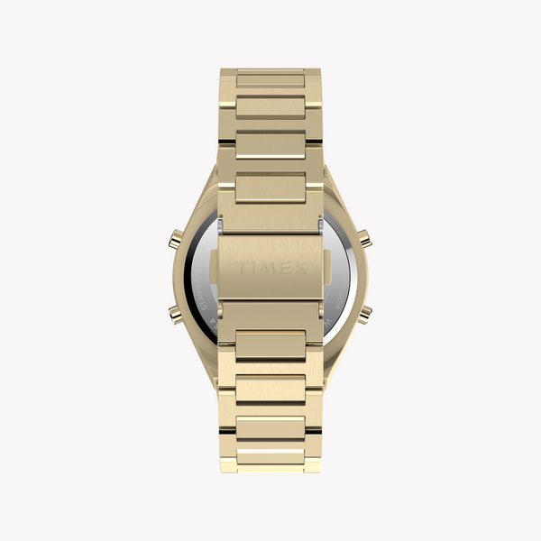 Timex Men's Gold Stainless Steel Watch | Tw2y09700