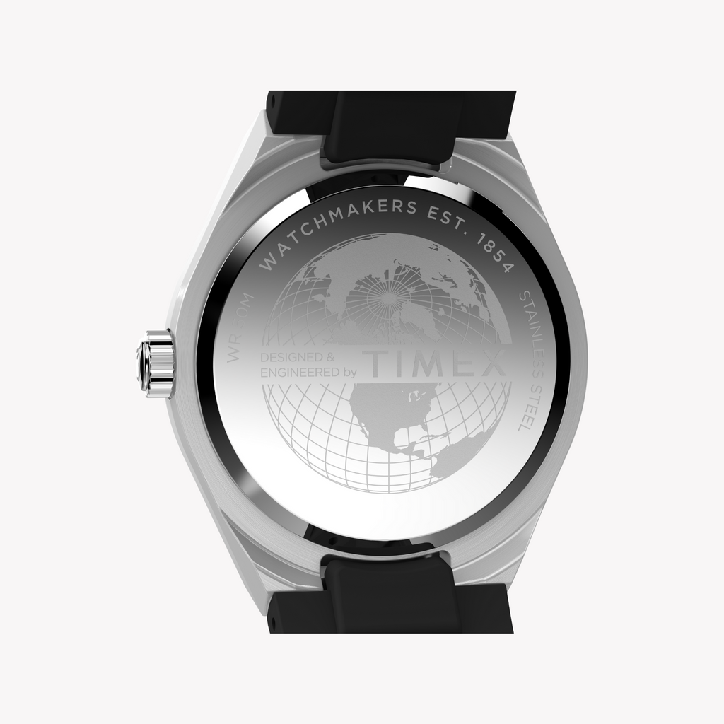 Timex Men's Stainless Steel, Black | Tw2y12200