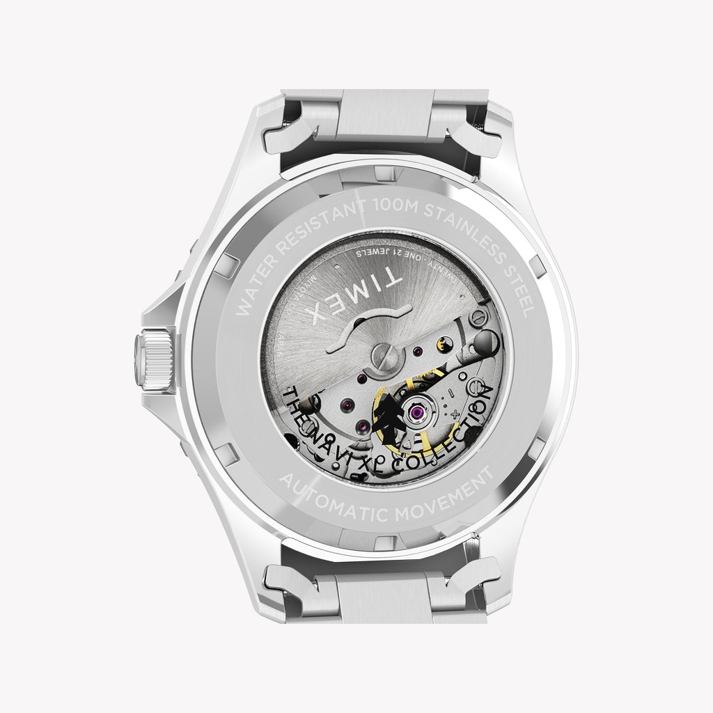 Navi Automatic 41mm SST Case Black Dial Bracelet | TW2Y15300