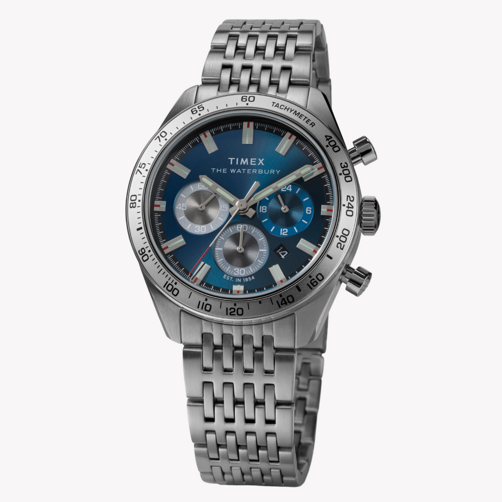 Timex Men's Silver Stainless Steel Watch | Tw2y18500 by i-watch