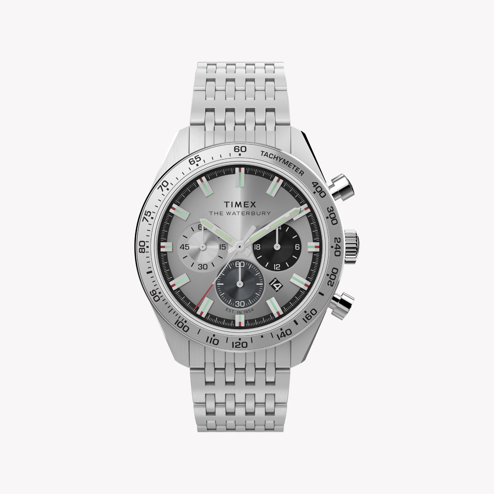 Timex Men's Stainless Steel, Silver | Model Tw2y18700 by i-watch