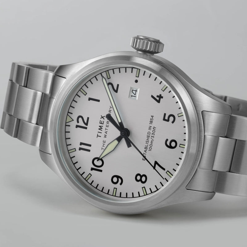 Waterbury ACE SST Case Silver Dial Bracelet | TW2Y18800 by i-watch