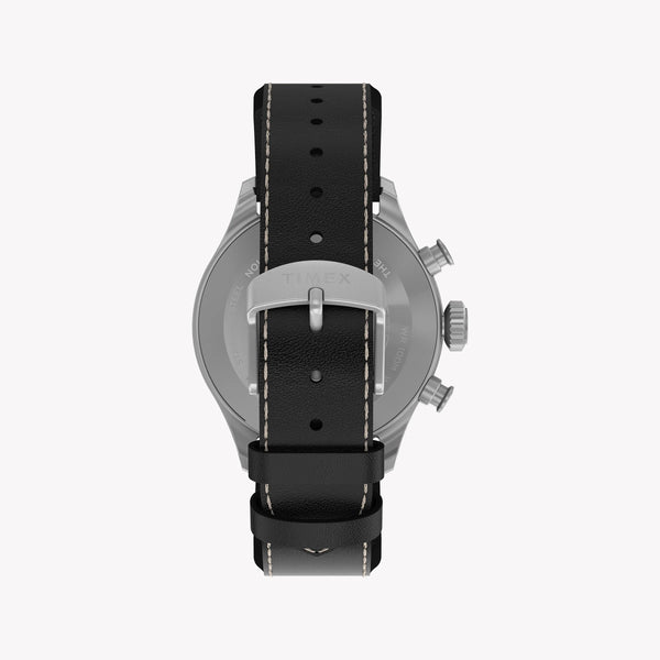 Waterbury Ace Chronograph SST Silver Dial Brown Leather Strap | TW2Y19000 by i-watch