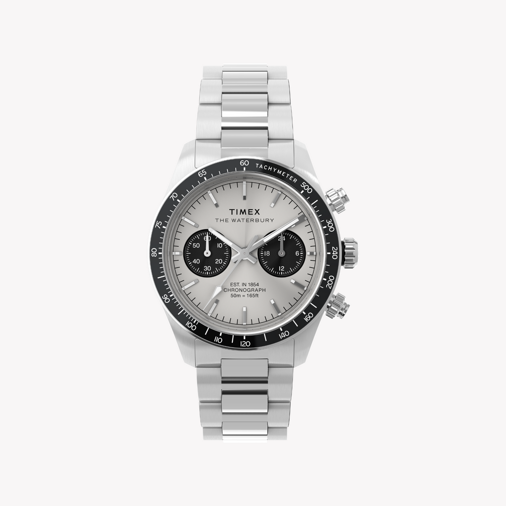 Timex Men's Silver Watch, Stainless Steel | Tw2y19200 by i-watch
