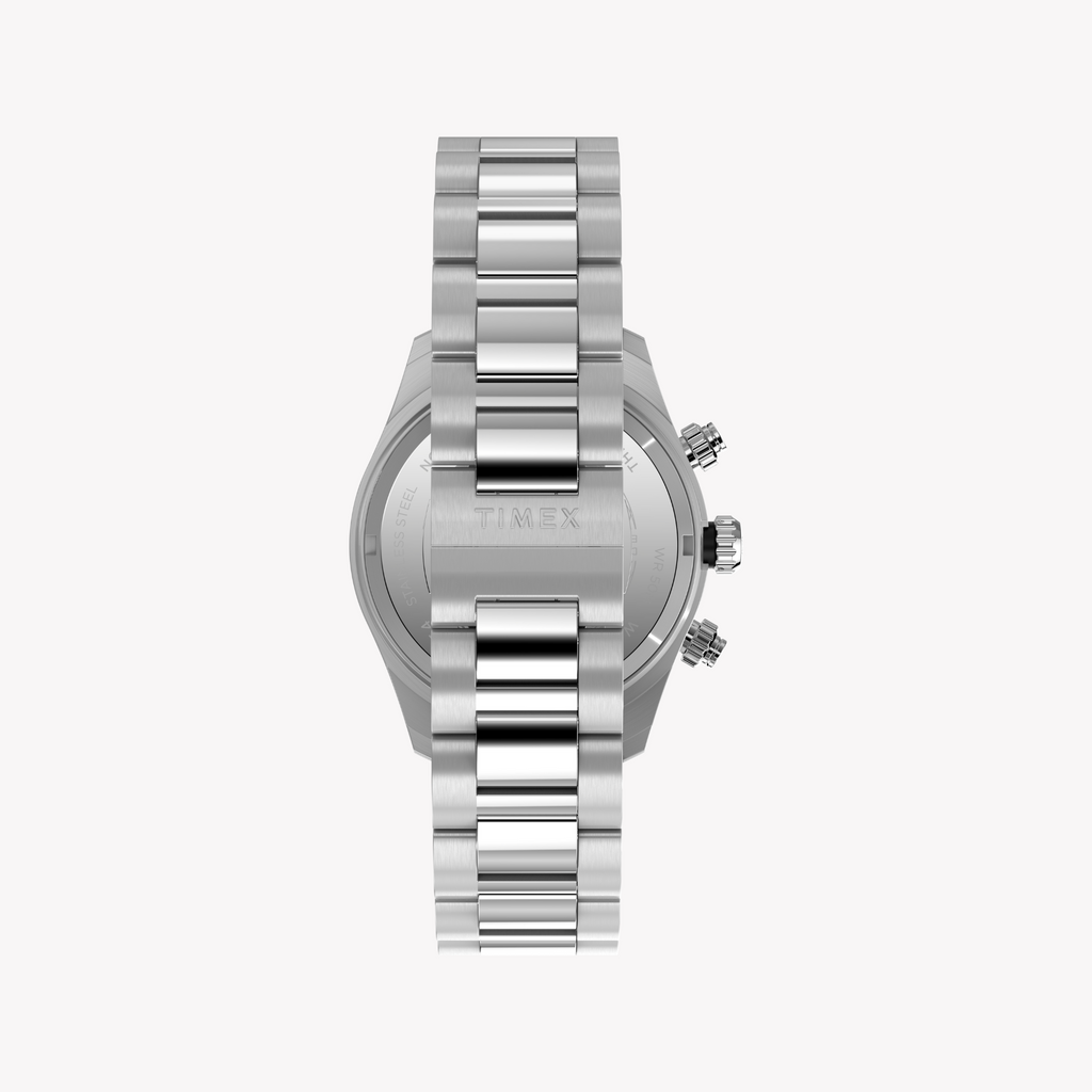 Timex Men's Silver Watch, Stainless Steel | Tw2y19200