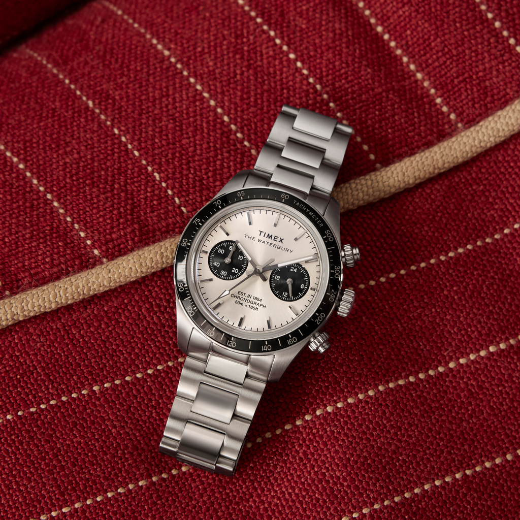 Timex Men's Silver Watch, Stainless Steel | Tw2y19200