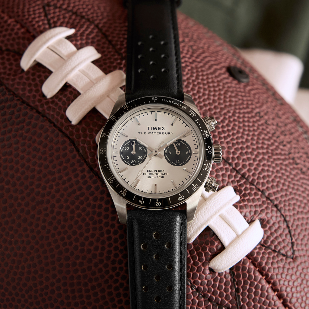 Timex Men's Stainless Steel, Leather | Tw2y19300