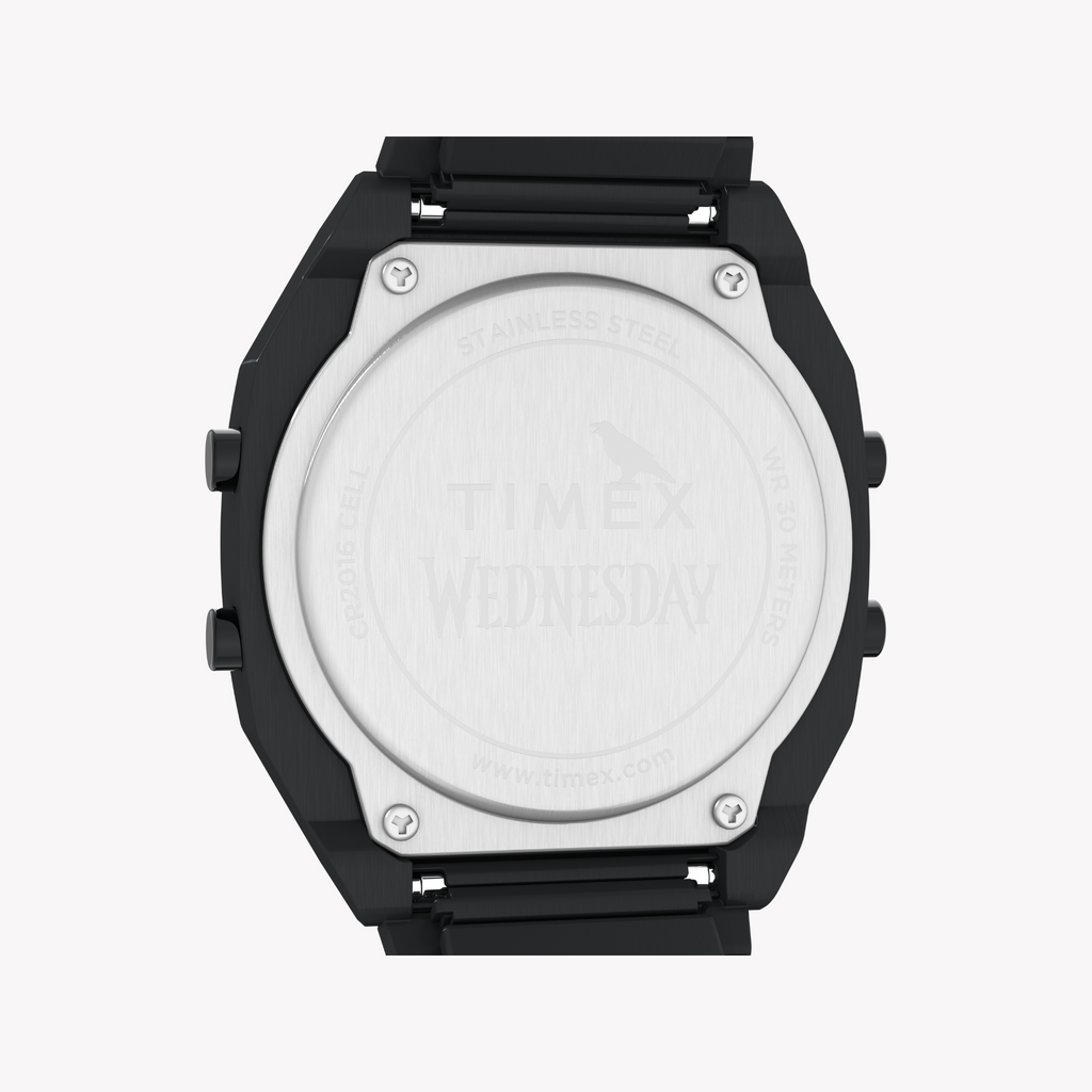 Timex Men's Black Stainless Steel Watch | Tw2y19500