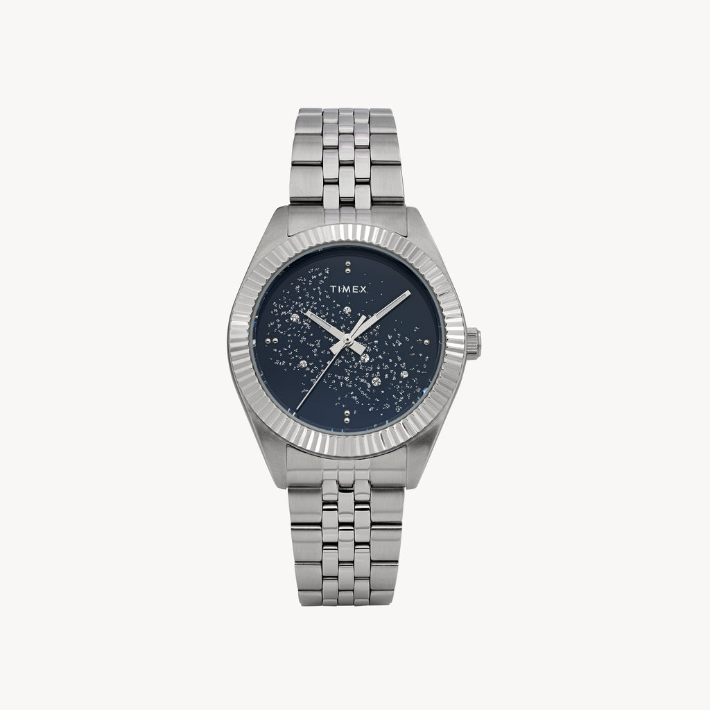 Womens Legacy Silver-tone Case & Blue Celestial Dial TW2Y20100