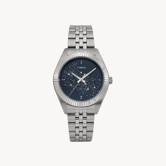 Womens Legacy Silver-tone Case & Blue Celestial Dial TW2Y20100